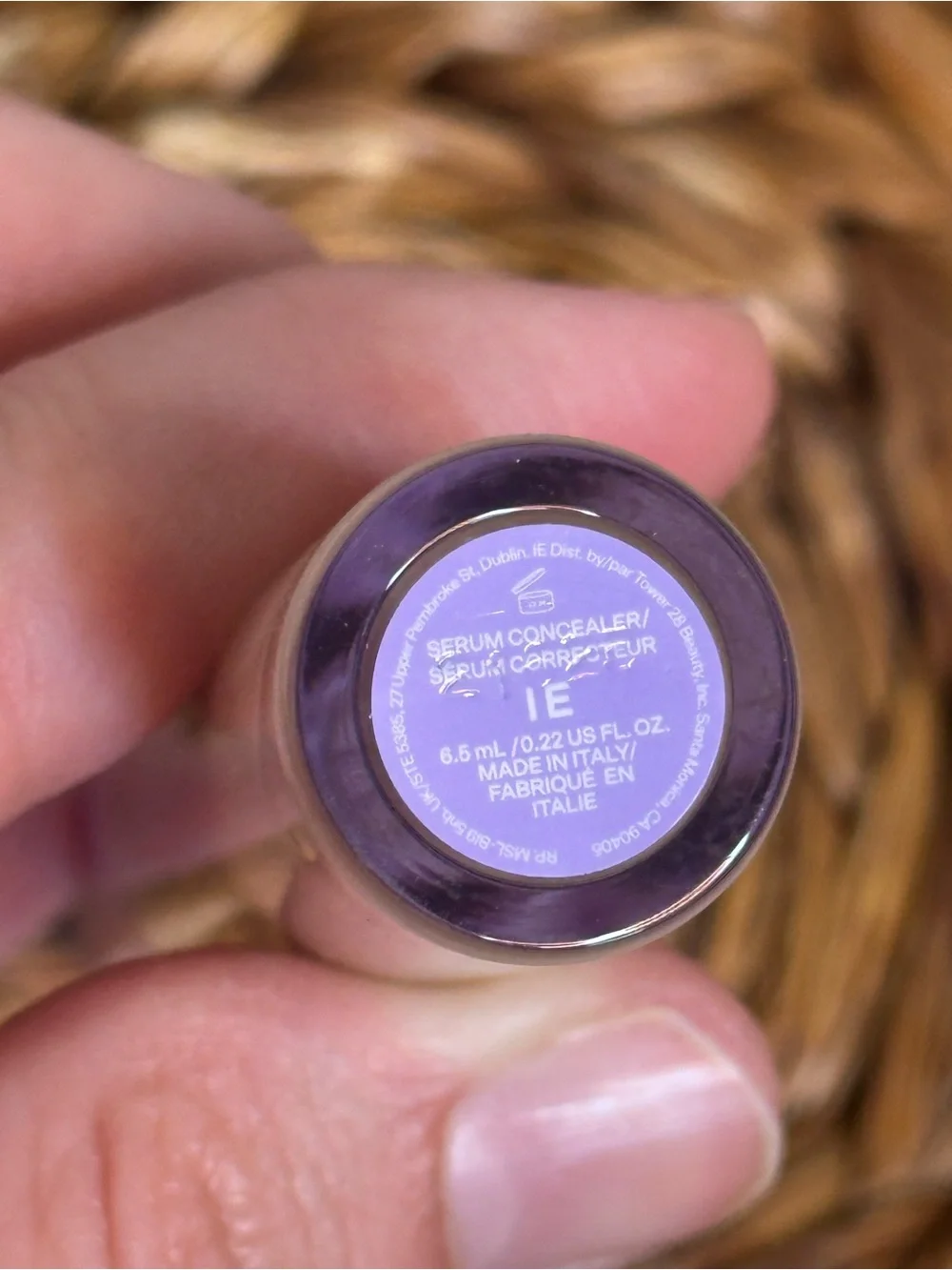 New without box Tower 28 Swipe Serum Concealer shade IE medium light neutral